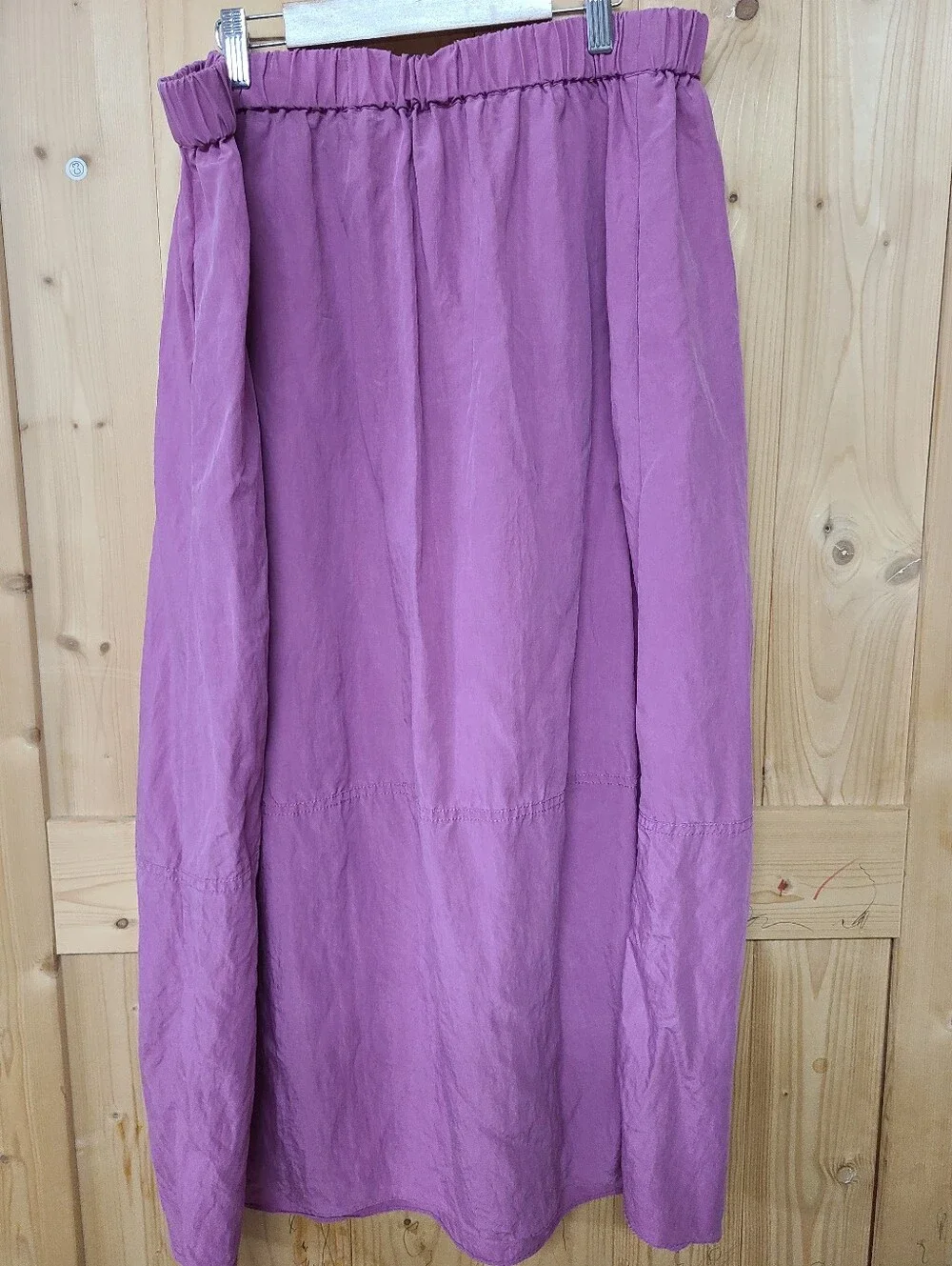 Vince Waist Midi Skirt With Elastic Waist